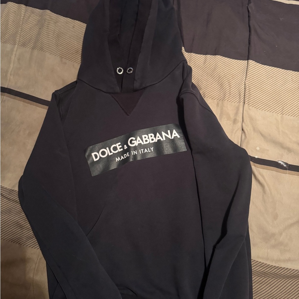 Dolce & Gabbana Men's Black Hoodie